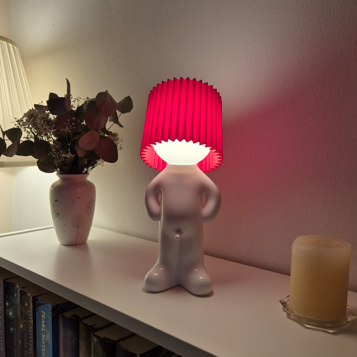 Draadloze LED Tafellamp met Dimmer 29cm – Kabellose Verlichting met USB-C Oplaadbaar Warmwit Licht 3000K – Decoratieve Nachtlamp voor Slaapkamer Woonkamer Kantoor – Moderne Bureaulamp met Accu en Schakelaar