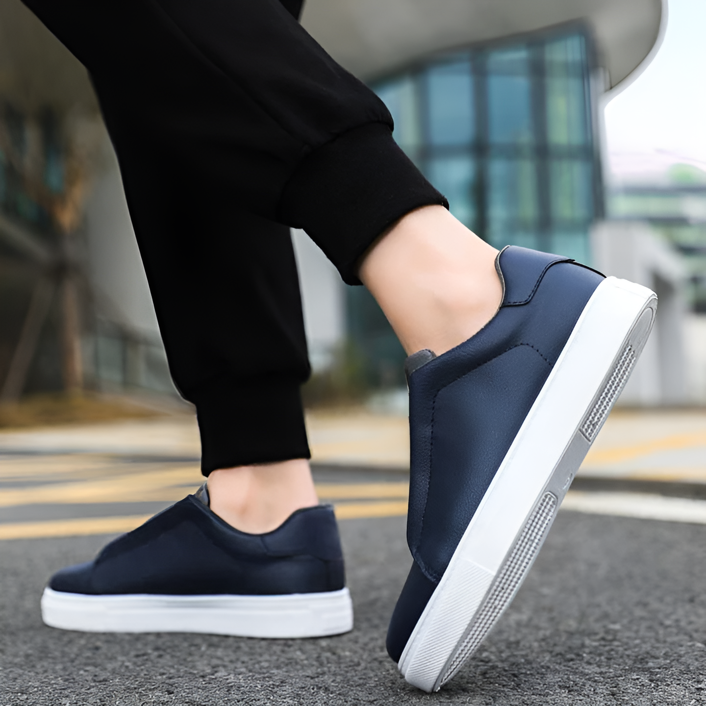 Leren Sneakers Unisex Stijlvol en Comfortabel