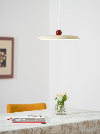 Mid-Century Swing Hanglamp — Kinetisch Design met Zwevende Schijf & Contragewicht | Verstelbare Armlamp voor Moderne Eetkamers en Creatieve Werkruimtes | Integrale LED