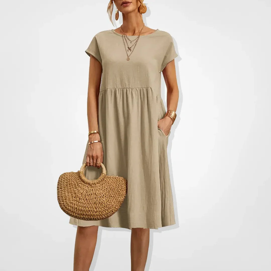 Dames Zomerjurk Elegant Comfortabel Zomerkleding