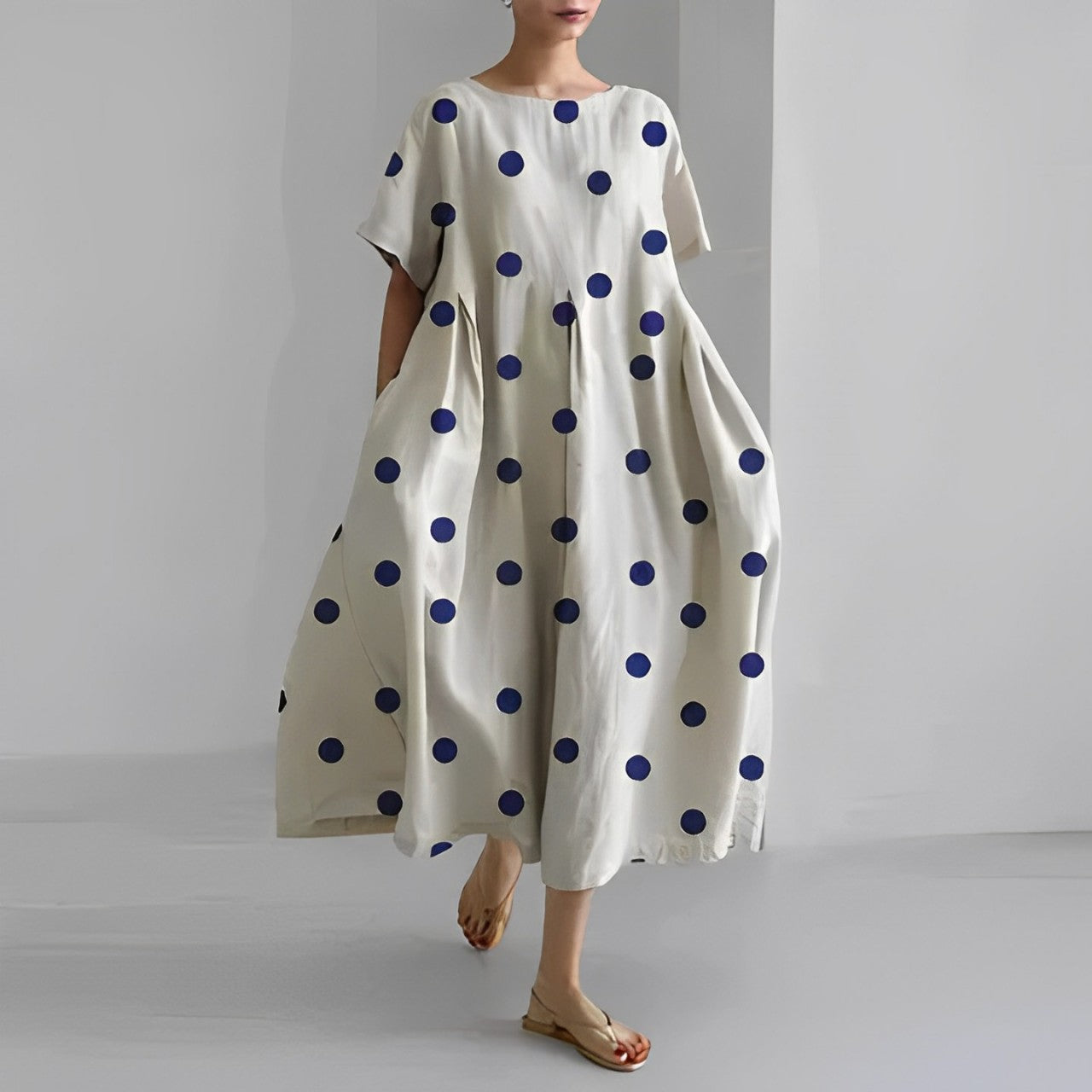 Vrouwelijke Maxi Jurk Lange Zomerjurk Boho Stijl