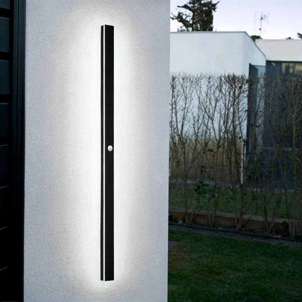Buitenlamp Wandlamp LED Zwart Aluminium IP65 30-200cm Modern