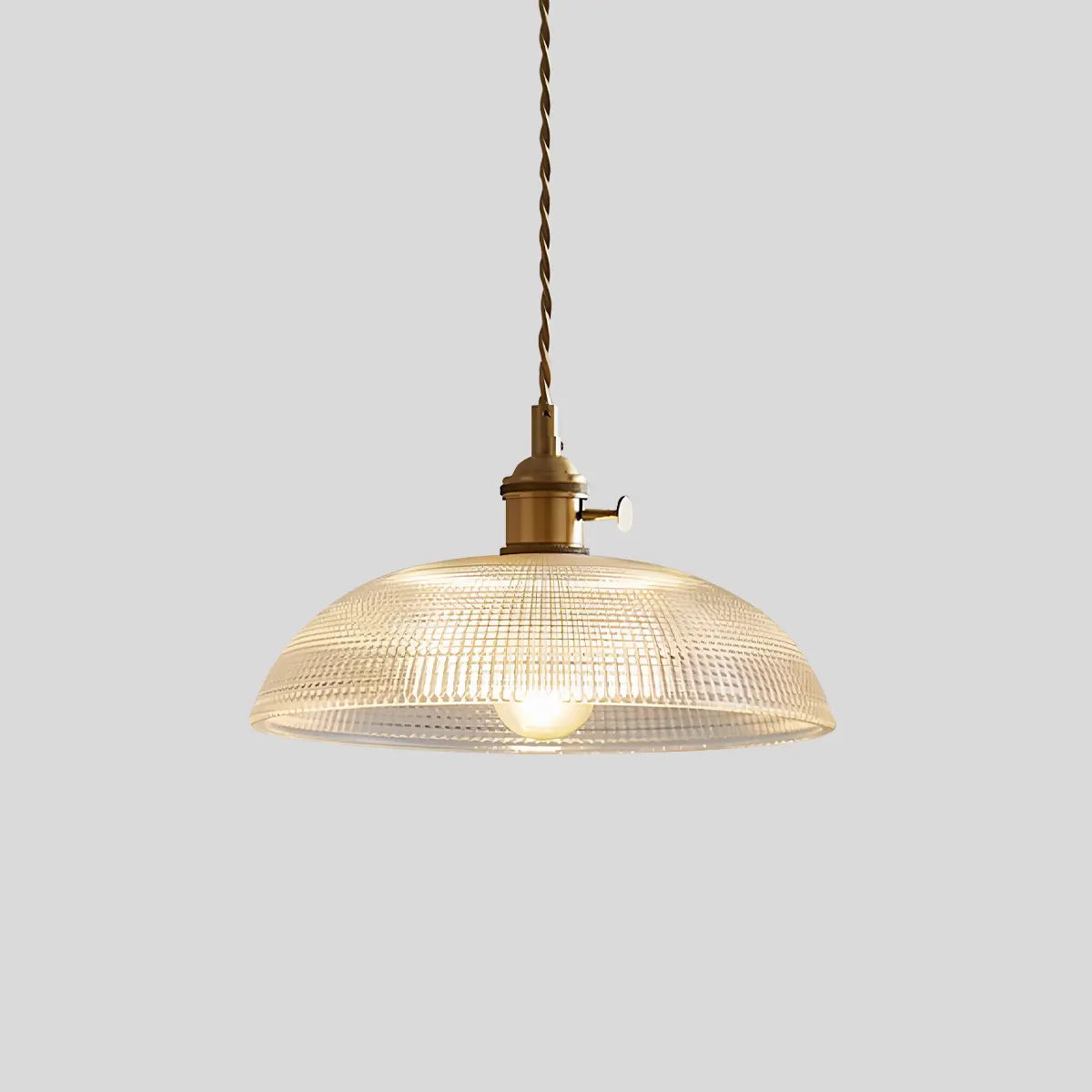 Hanglamp Glas Brons Verstelbare Kabel Woonkamer Eettafel Transparante Glazen Hanglamp Sfeerverlichting Vintage