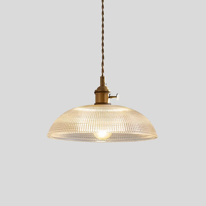 Hanglamp Glas Brons Verstelbare Kabel Woonkamer Eettafel Transparante Glazen Hanglamp Sfeerverlichting Vintage