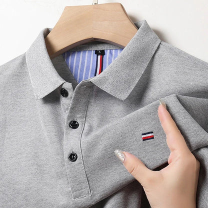 Heren Poloshirt Klassiek van Koos Comfortabel Katoen