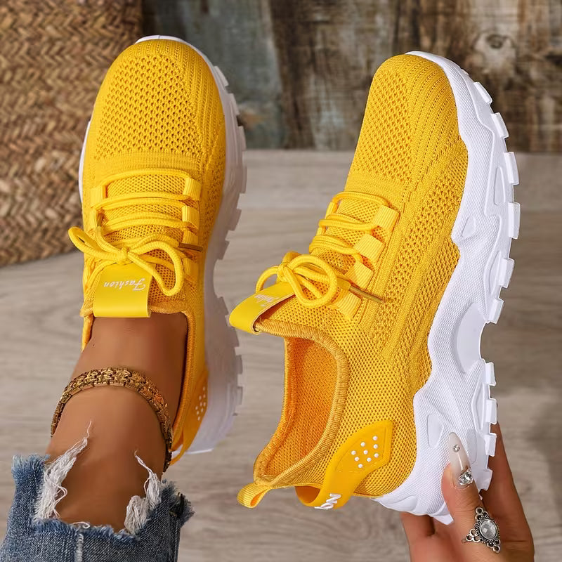 Lage Sneakers Dames | Instapgemak & Ademend Comfort