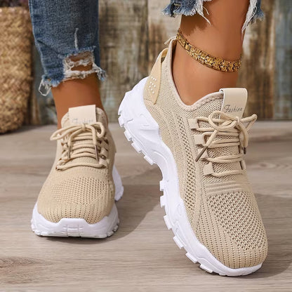 Lage Sneakers Dames | Instapgemak & Ademend Comfort