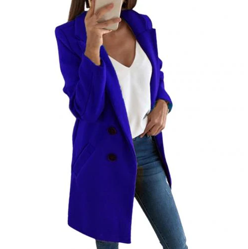Lale | Blazer lungo moderno e comodo 7