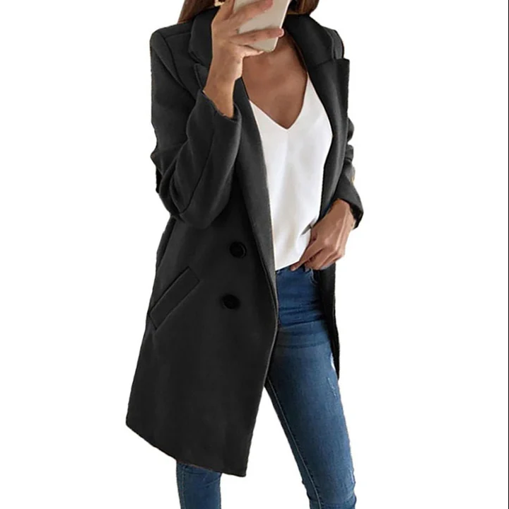 Lale | Lange Dames Blazer – Elegant, Modern & Comfortabel 5