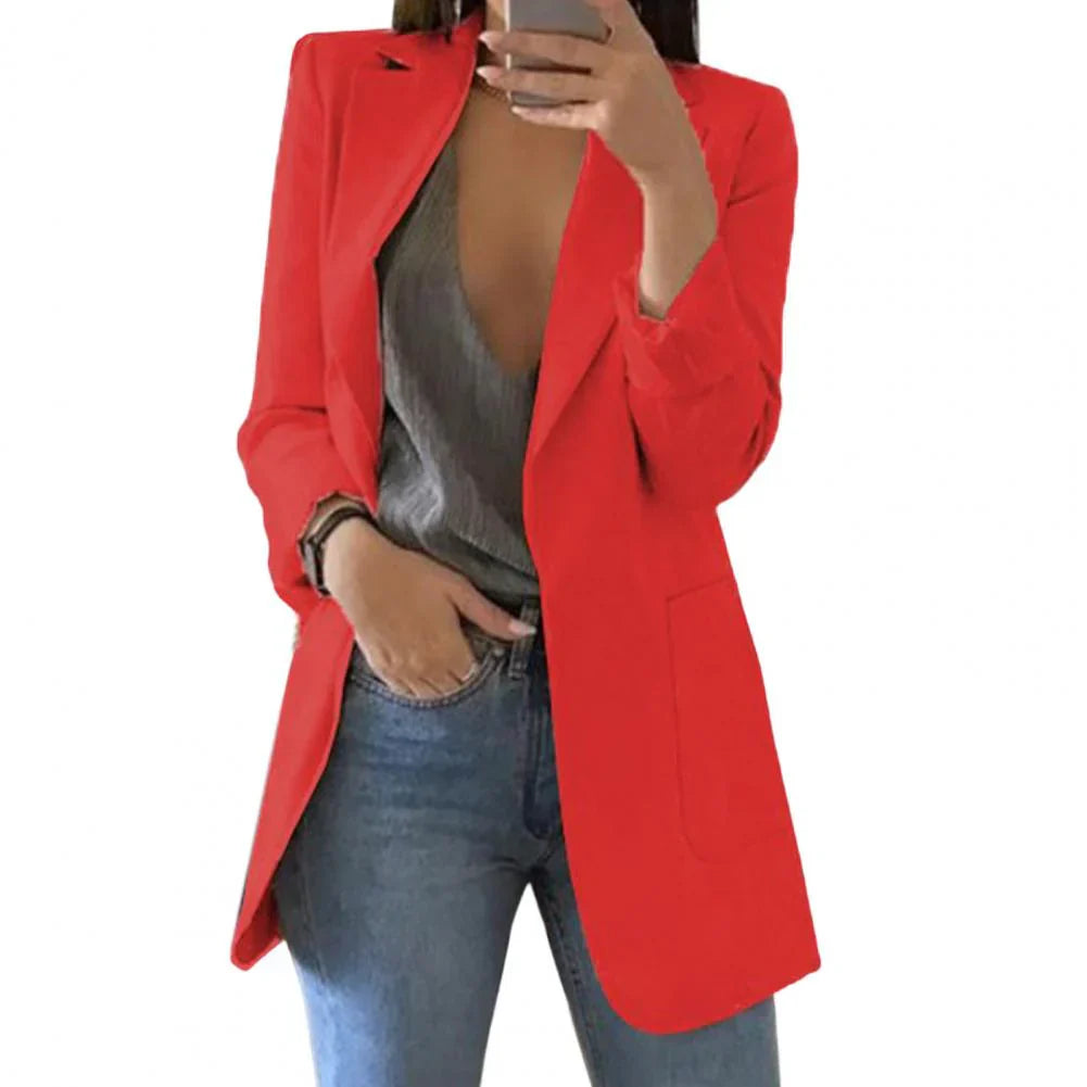 Lange blazer Dames | Getailleerde Look & Comfortabel De Hele Dag