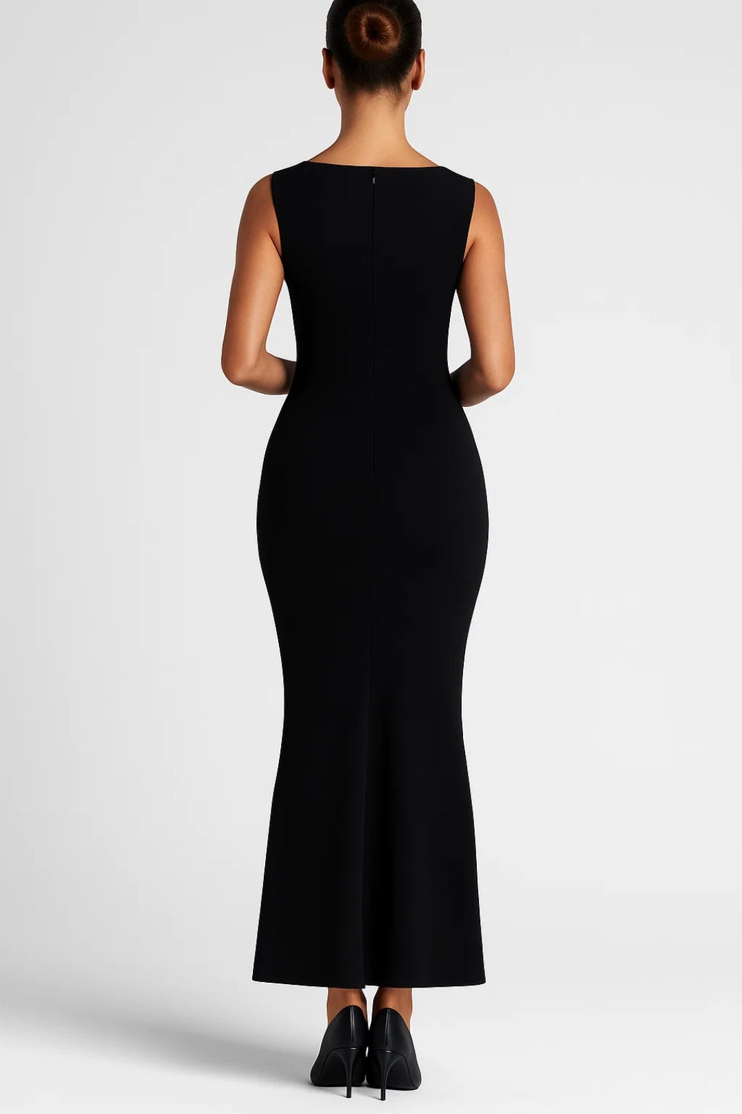 Jurk Dames Maxi Elegant met Brede Bandjes