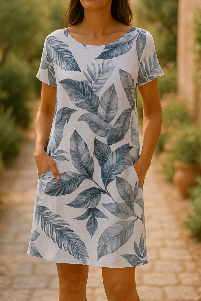 Midi Zomerjurk Casual voor Vrouw