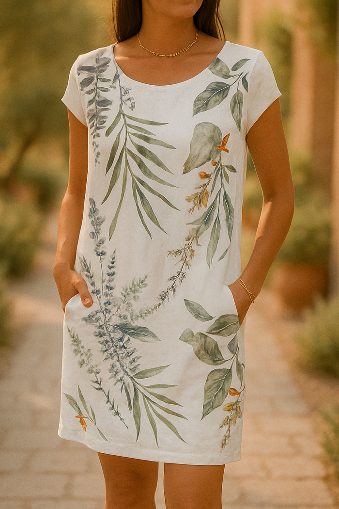 Midi Zomerjurk Casual voor Vrouw