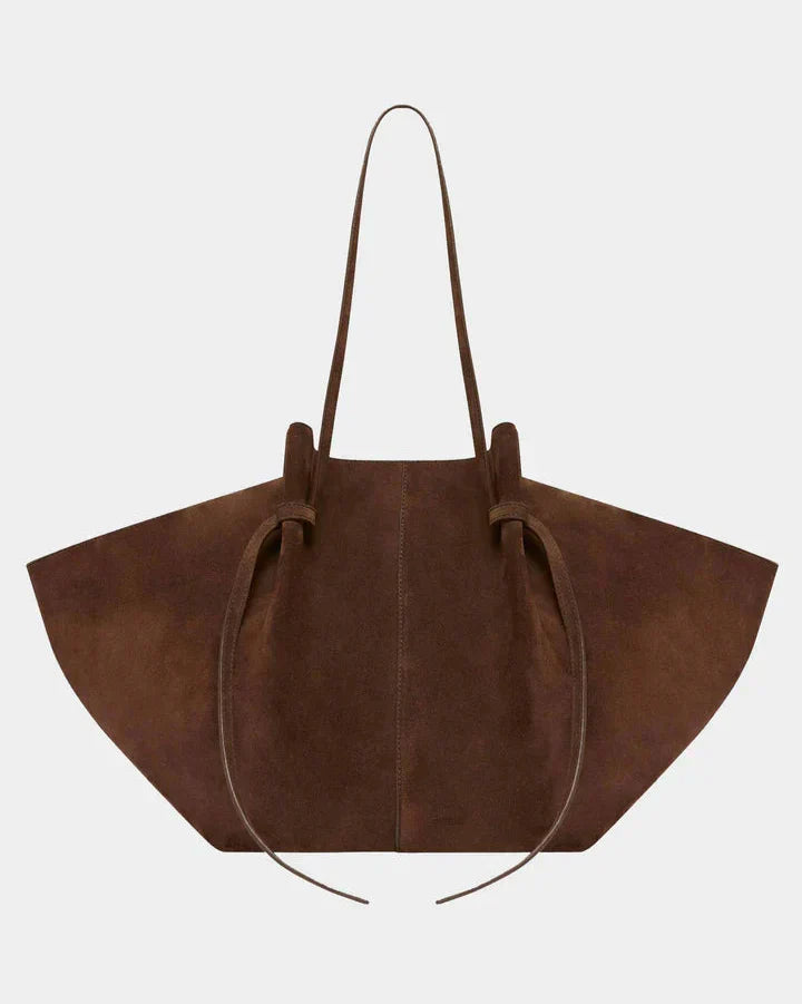 Vegan Suède Shopper Tas Duurzaam en Stijlvol Ruim