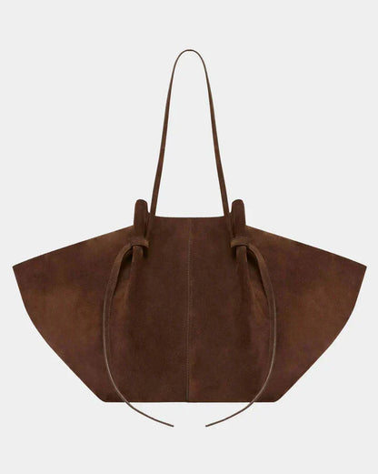 Vegan Suède Shopper Tas Duurzaam en Stijlvol Ruim