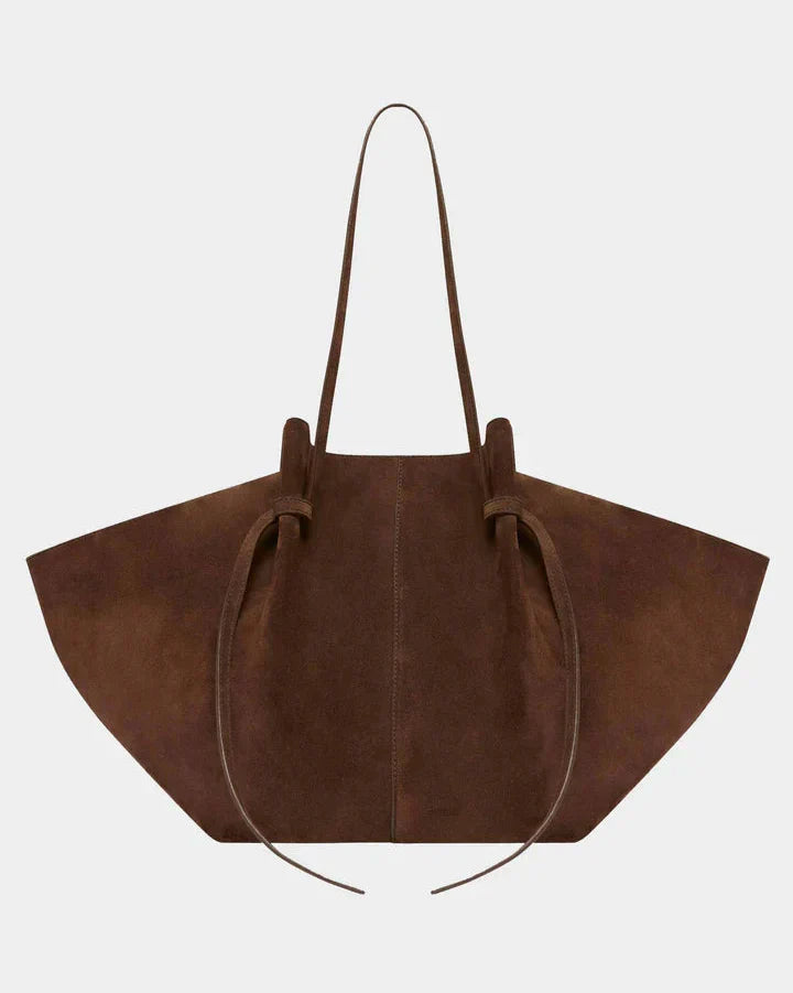 Vegan Shopper Tas – Stijlvolle Suède Reistassen voor Dames