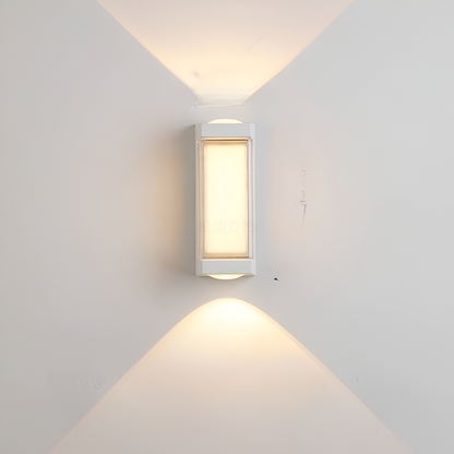 Buitenlamp Up Down LED IP65 Waterdicht Zwart Wit Gevelverlichting 10W