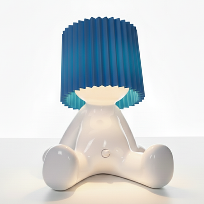 Zittende LED Tafellamp met Accu – Draadloos in 8 Kleuren