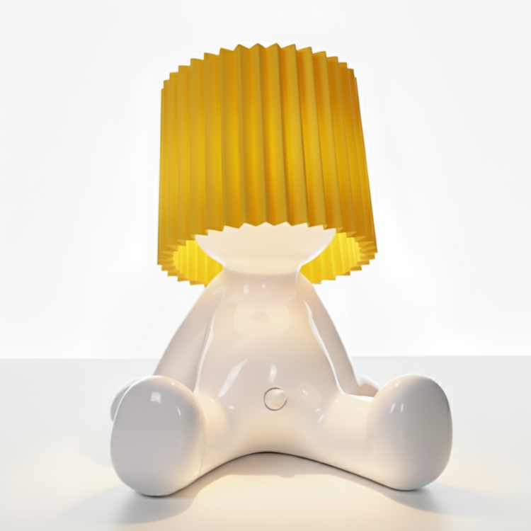 Zittende LED Tafellamp met Accu – Draadloos in 8 Kleuren