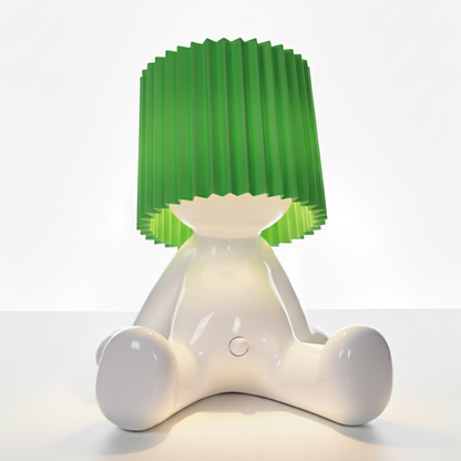 Zittende LED Tafellamp met Accu – Draadloos in 8 Kleuren