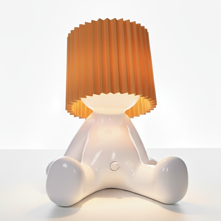 Zittende LED Tafellamp met Accu – Draadloos in 8 Kleuren