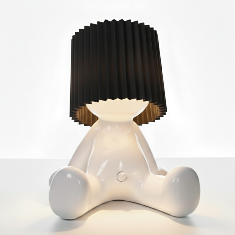 Zittende LED Tafellamp met Accu – Draadloos in 8 Kleuren