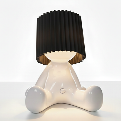Zittende LED Tafellamp met Accu – Draadloos in 8 Kleuren