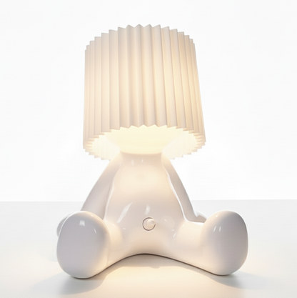 Zittende LED Tafellamp met Accu – Draadloos in 8 Kleuren