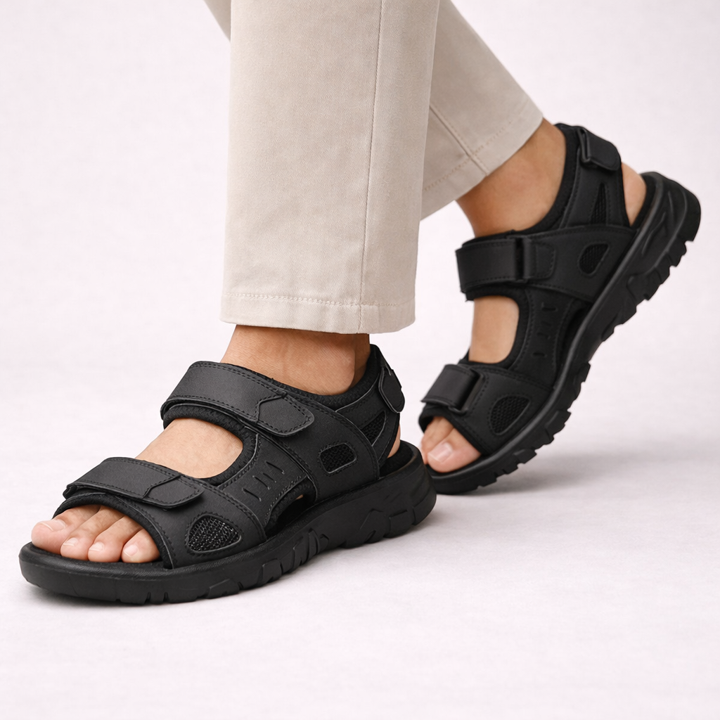Elegante Heren Sandalen Comfortabele Premium Kwaliteit