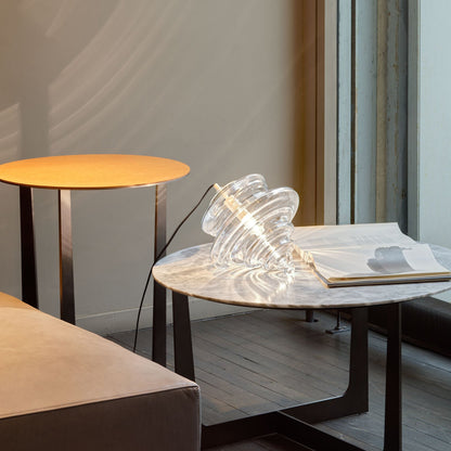 Hanglamp Geïnspireerd op Metropolitan Opera met Vloeiende Silhouet – Handgemaakt Glas in Transparant, Opaal of Amber – Verstelbare Draad 150 cm