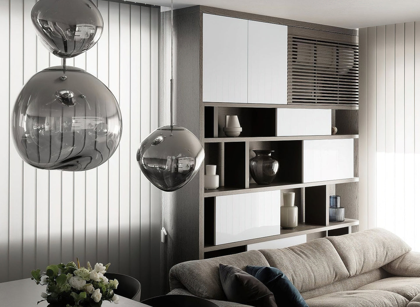 Lavadruppel Hanglamp – Geblazen Glas met Warme Gloed – 4 Maten & 4 Tinten – Modern Artistiek Lichtspel