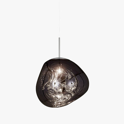 Lavadruppel Hanglamp – Geblazen Glas met Warme Gloed – 4 Maten & 4 Tinten – Modern Artistiek Lichtspel