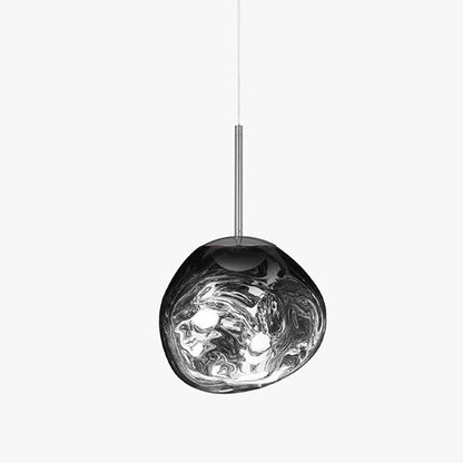 Lavadruppel Hanglamp – Geblazen Glas met Warme Gloed – 4 Maten & 4 Tinten – Modern Artistiek Lichtspel
