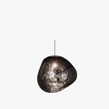 Lavadruppel Hanglamp – Geblazen Glas met Warme Gloed – 4 Maten & 4 Tinten – Modern Artistiek Lichtspel