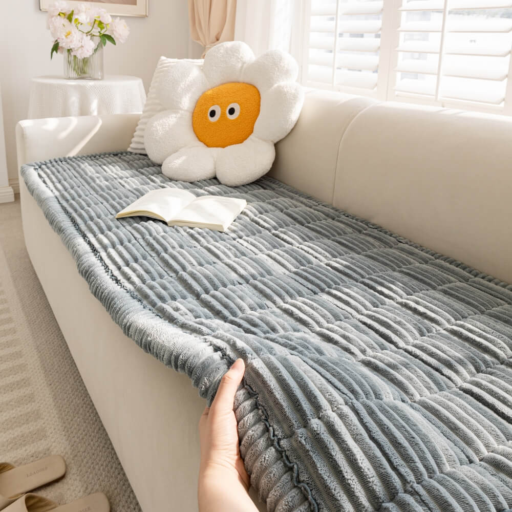 Waterdichte Antislip Bankhoes Ademend Flanel 50×50 cm tot 90×210 cm Bankbeschermer Woonkamer Meubelbescherming