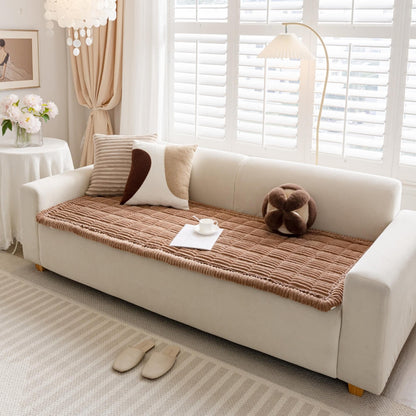 Waterdichte Antislip Bankhoes Ademend Flanel 50×50 cm tot 90×210 cm Bankbeschermer Woonkamer Meubelbescherming