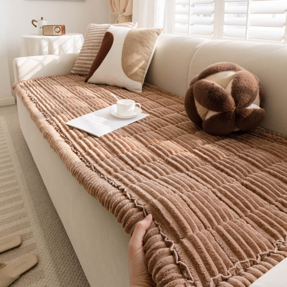 Waterdichte Antislip Bankhoes Ademend Flanel 50×50 cm tot 90×210 cm Bankbeschermer Woonkamer Meubelbescherming
