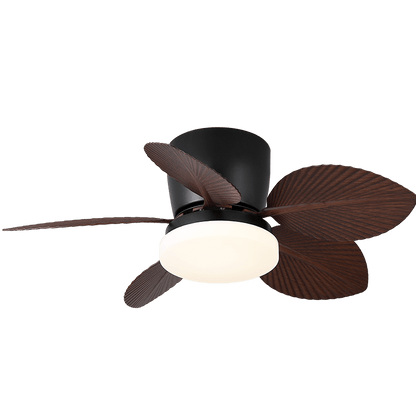 Plafondventilator met Verlichting Ø80cm 6 Snelheden LED 35W Inclusief Afstandsbediening voor Slaapkamer Woonkamer Eetkamer
