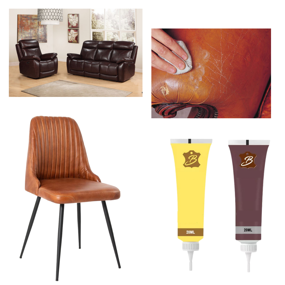 Leerreparatiegel 20ml Professionele Herstelpasta voor Meubels en Accessoires