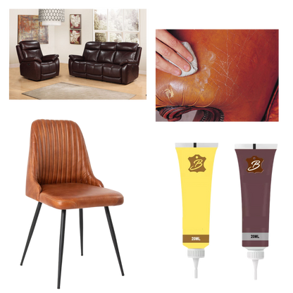Leerreparatiegel 20ml Professionele Herstelpasta voor Meubels en Accessoires