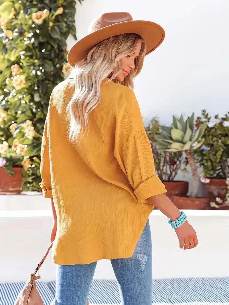 Dames Blouse Losse Pasvorm