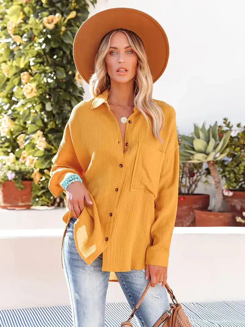 Dames Blouse Losse Pasvorm