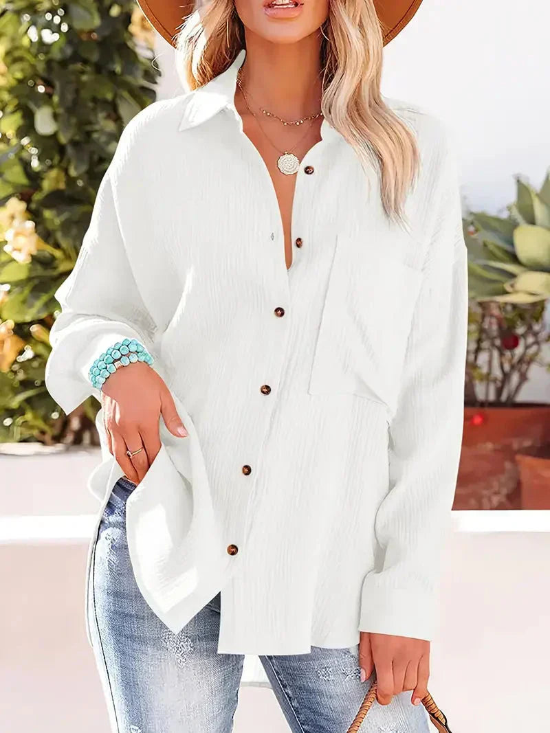 Dames Blouse Losse Pasvorm