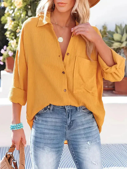 Dames Blouse Losse Pasvorm - StudioMarella