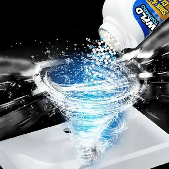 Afvoerblokkade Reiniger Gel 110g Wit Enzymatisch – Lost Haar en Vet Op Natuurlijk Basis – Voor Gootsteen, Douche en WC Afvoer