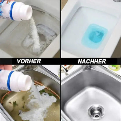 Afvoerblokkade Reiniger Gel 110g Wit Enzymatisch – Lost Haar en Vet Op Natuurlijk Basis – Voor Gootsteen, Douche en WC Afvoer