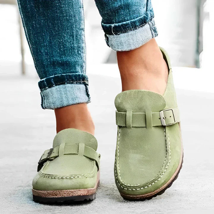 Lella Mocassin Sandalen Comfortabel Leer