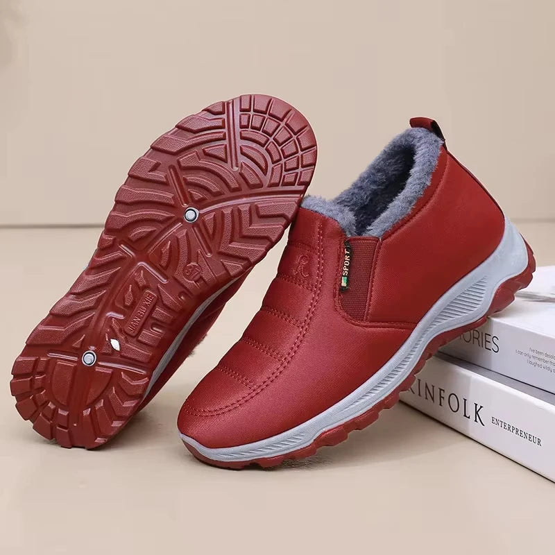 Lage Winterlaarzen Slip-on Elegant Zwart