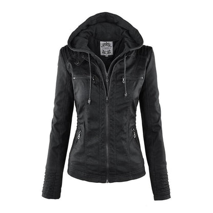 Jas met Kap en Rits Modern Design