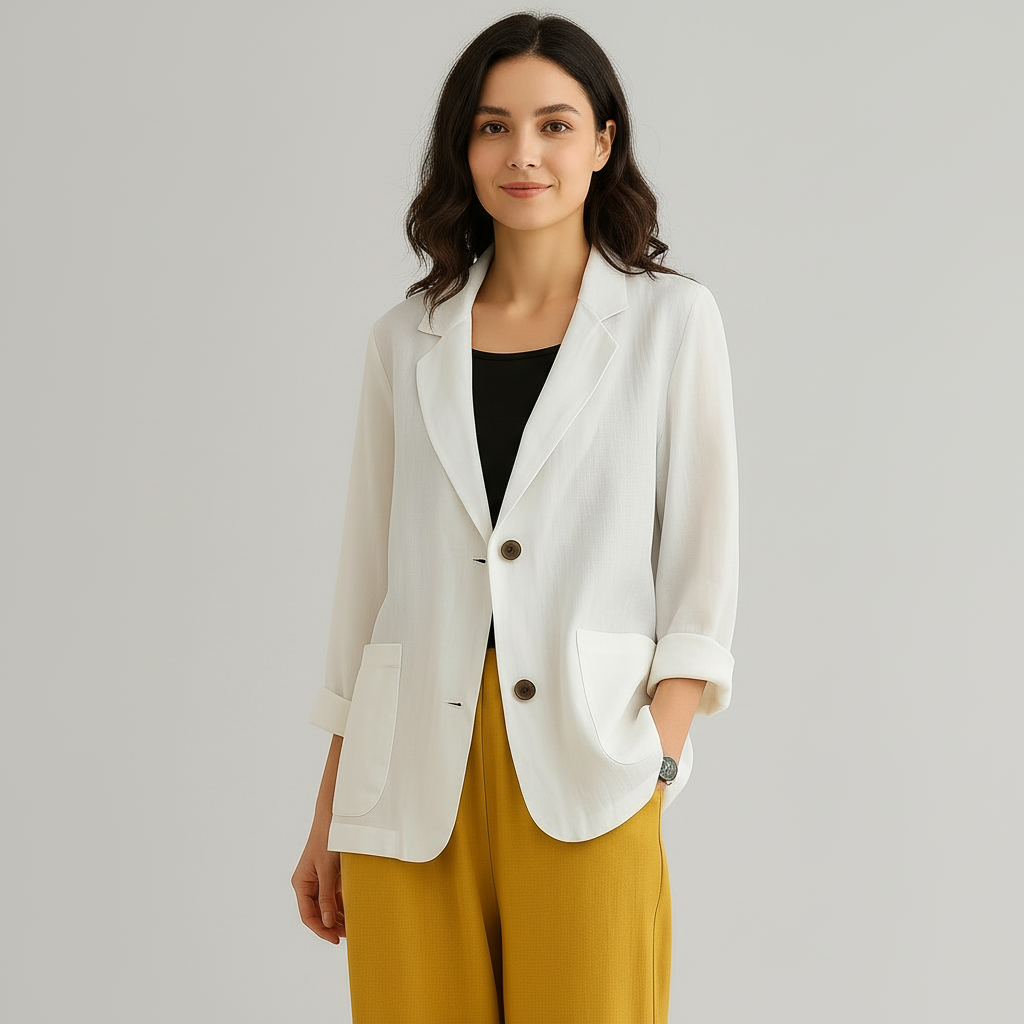 Lente Blazer Luchtige Zomerjas voor Vrouw - StudioMarella